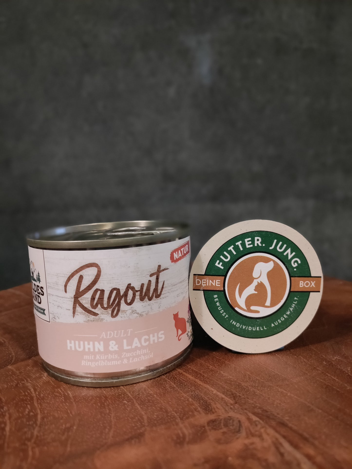 Wildes Land "Ragout" Huhn & Lachs 180 g