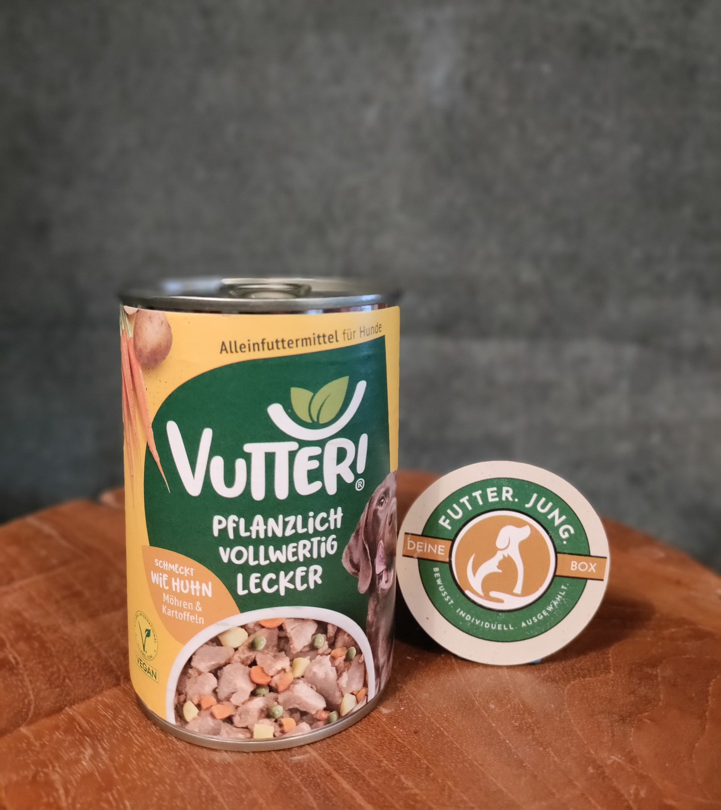 Vutter! "Wie Huhn" - mit Möhren und Kartoffeln 400 g