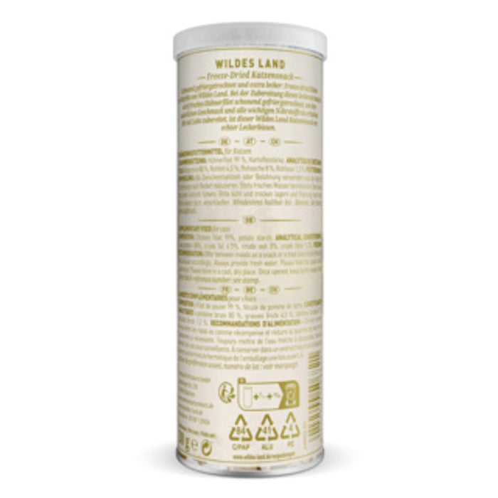 Wildes Land Freeze Dried Huhn Katzensnack 30 g
