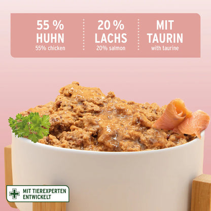 AniForte "PureNature - Fish & Chicken"  – Frischer Lachs mit feinem Hühnchen 400 g