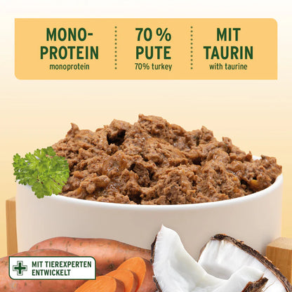 AniForte "PureNature - Fine Turkey"  – Pute mit Süßkartoffel 400 g