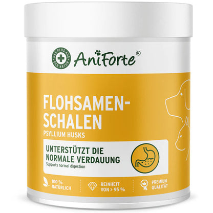 AniForte Flohsamenschalen für Hunde & Katzen 250 g