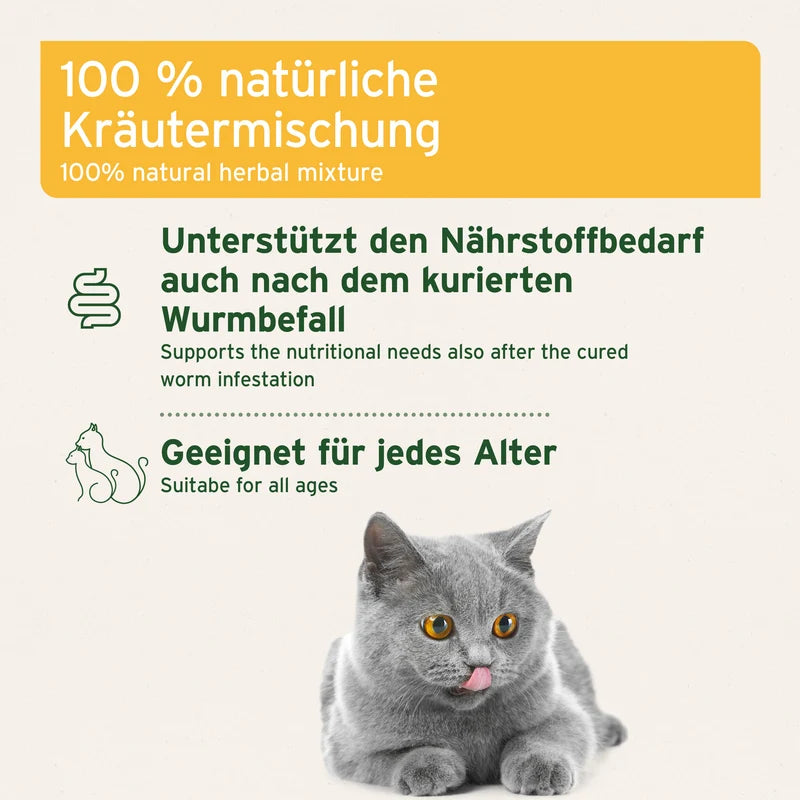 AniForte WermiX Katzen - Aufbaukur nach Wurmbefall 25 g