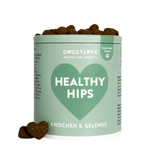 DOGGYLOVE Funktionale pflanzliche Hundesnacks - "Healthy Hips" 330 g