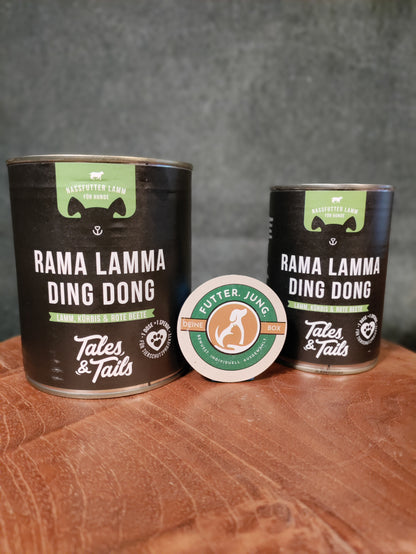 Tales&Tails Nassfutter Lamm - mit Kürbis und Rote Beete 400 oder 800 g