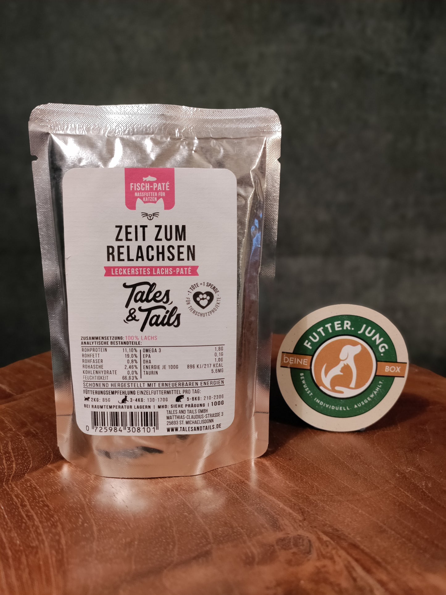 Tales&Tails Nassfutter Lachs 100 g