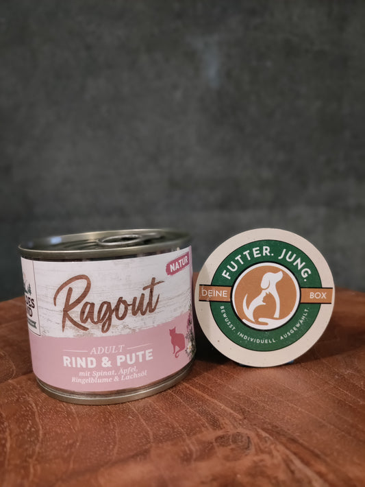 Wildes Land "Ragout" Rind & Pute 180 g