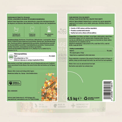AniForte Natur Nagerfutter 4,5 kg
