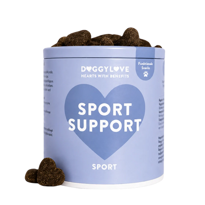 DOGGYLOVE Funktionale pflanzliche Hundesnacks - "Sport Support" 330 g