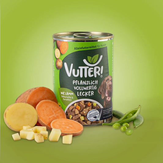 Vutter! "Wie Lamm" - mit Süßkartoffel und Kartoffeln 400 g