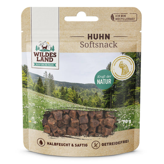 Wildes Land Softsnack Huhn 70 g